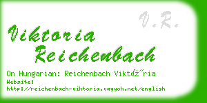 viktoria reichenbach business card